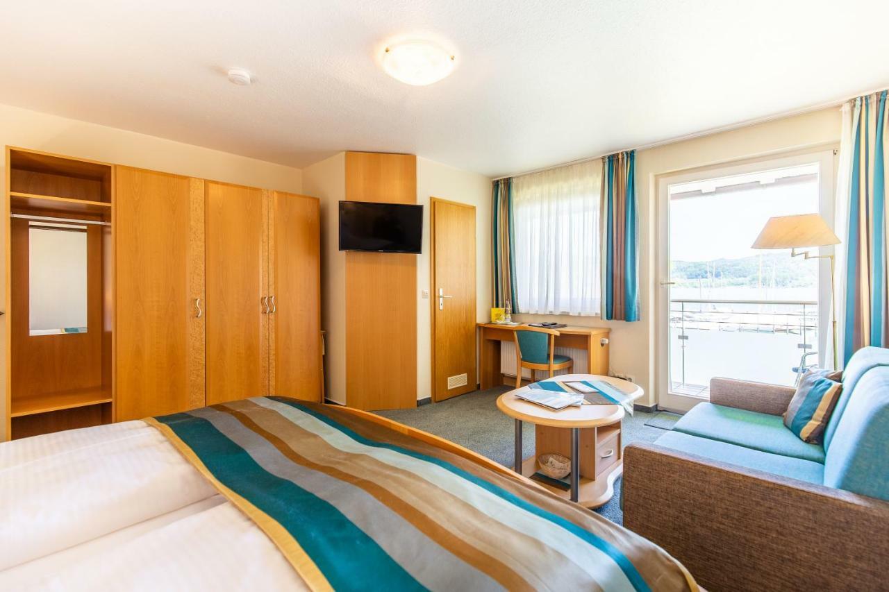 Hotel Pension Cafe Hasler Бодман-Лудвигсхафен Екстериор снимка
